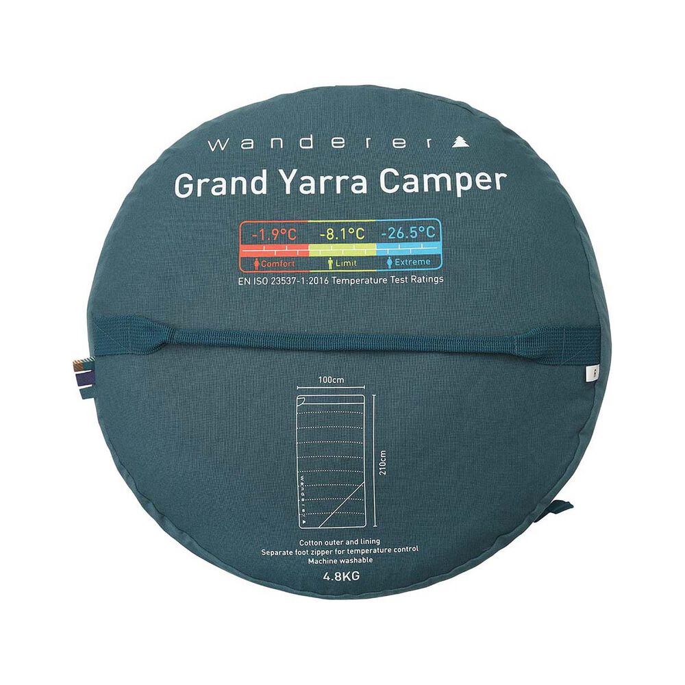  Wanderer Grand Yarra -1.9C Cotton Camper Sleeping Bag