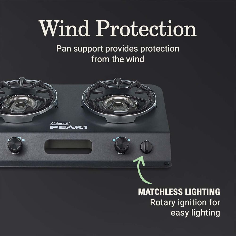  Coleman PEAK1 High Performance 2 Burner Stove