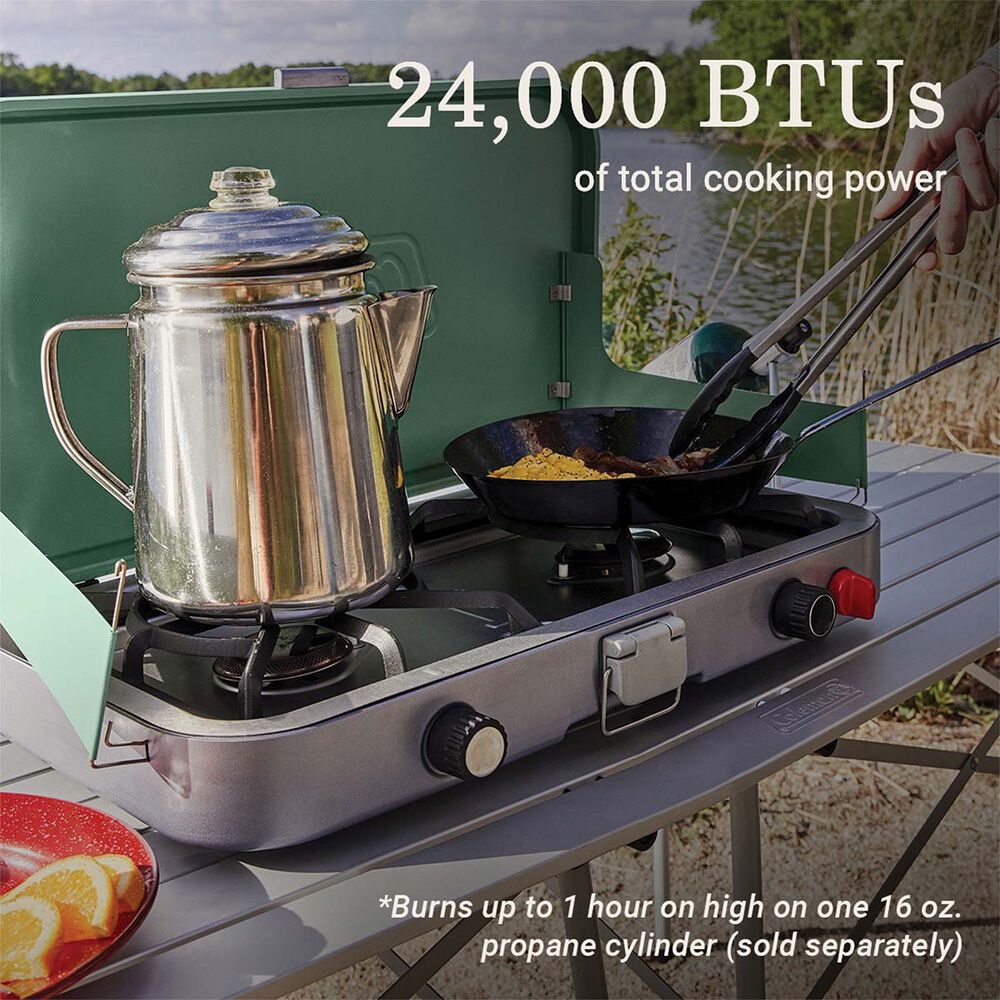  Coleman Cascade 3-in-1 Two Burner Stove