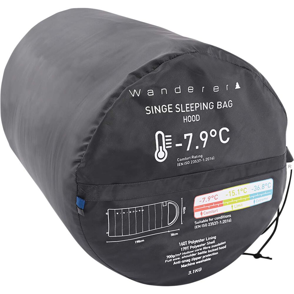  Wanderer Singe -7.9° Hooded Sleeping Bag
