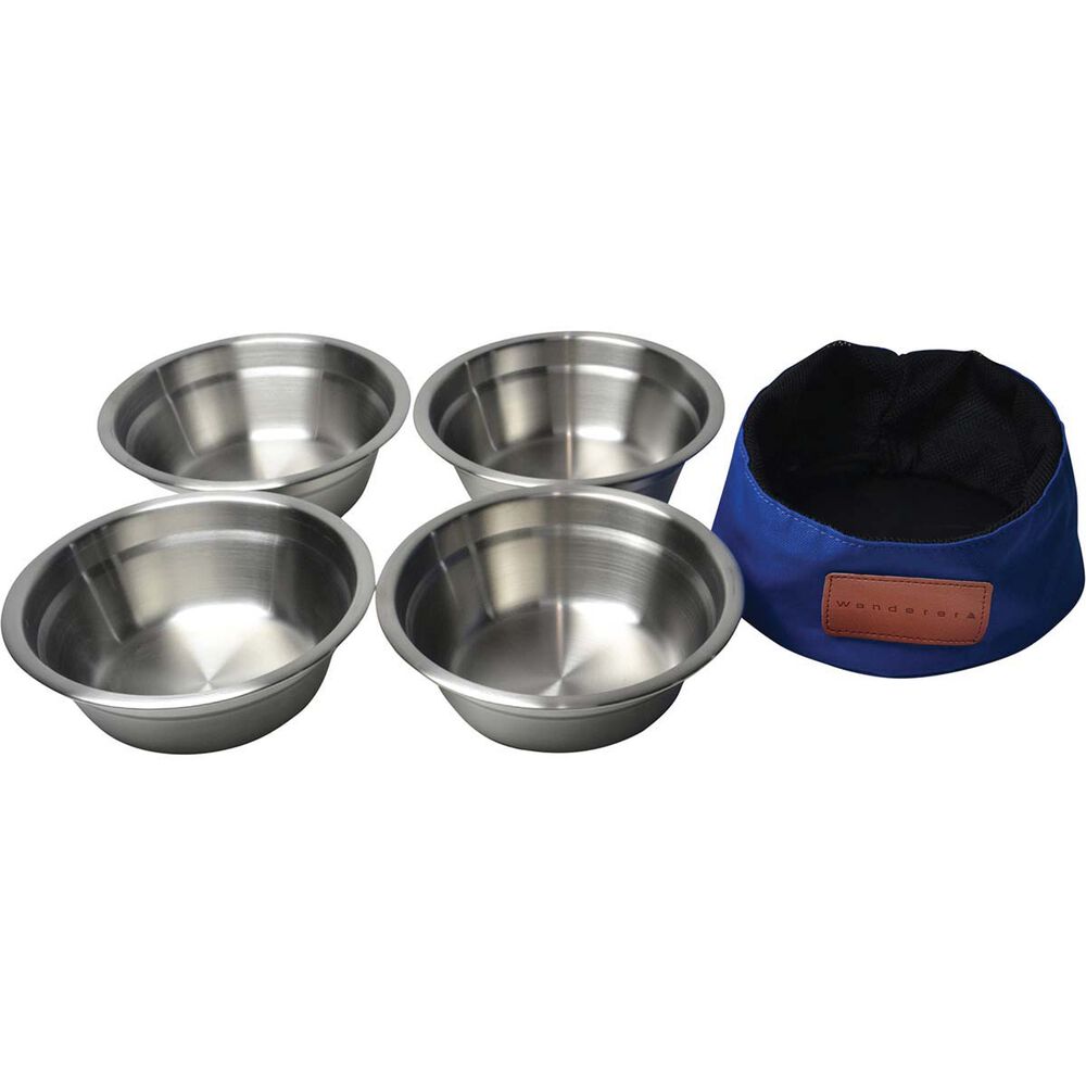  Wanderer Stainless Steel Bowl 16cm 4 Pack