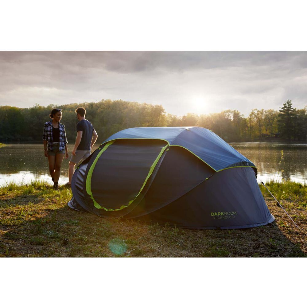  Coleman Darkroom Pop Up Tent 4 Person