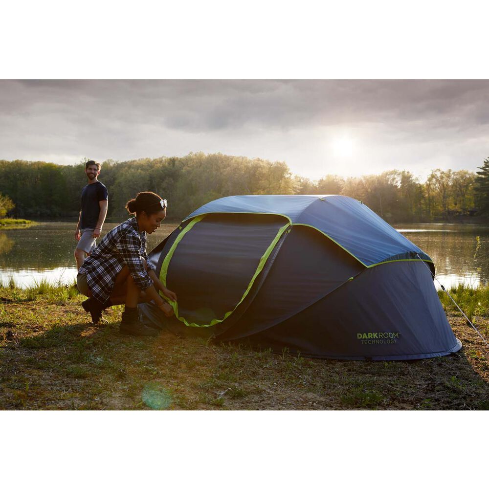  Coleman Darkroom Pop Up Tent 4 Person
