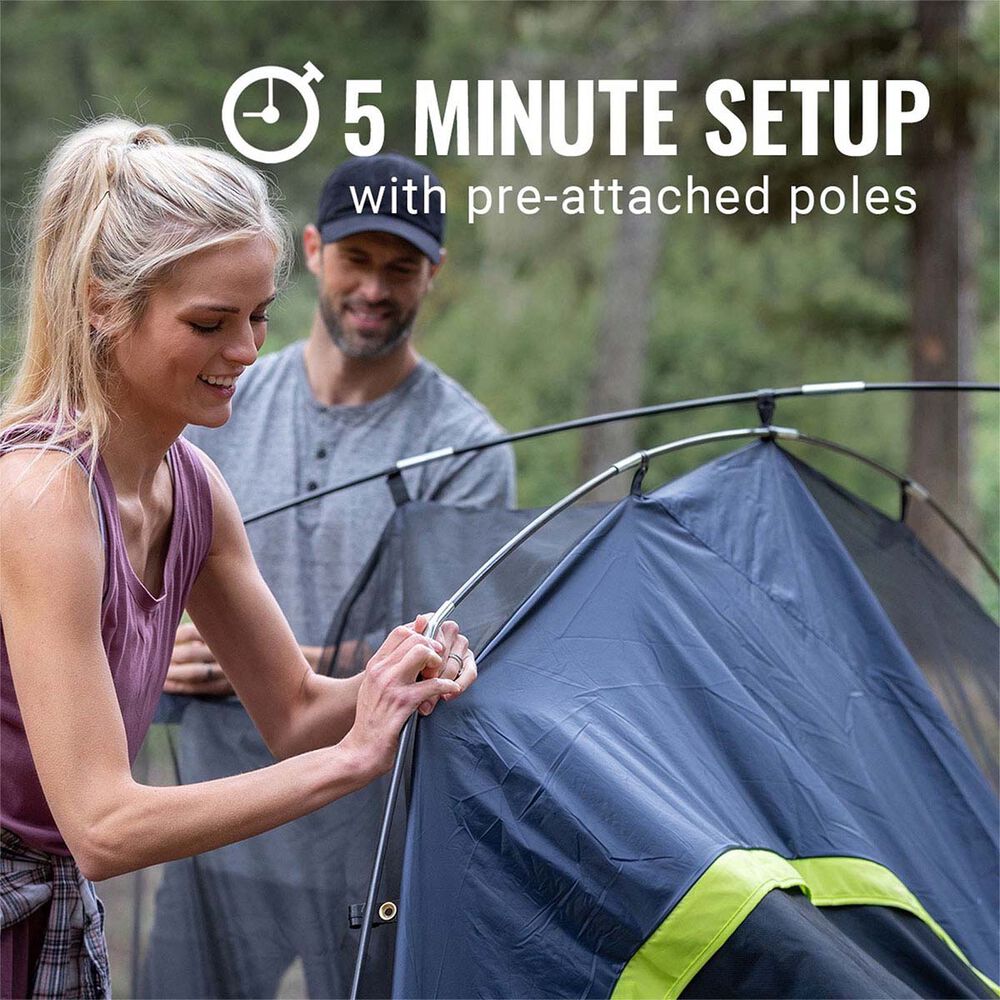  Coleman Quickdome Darkroom Tent 6 Person