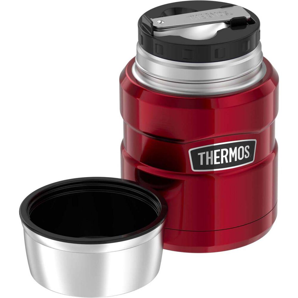  Thermos King Vacuum Insulated Food Jar 470ml Red Red