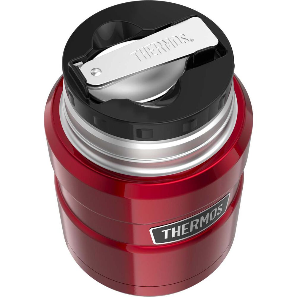  Thermos King Vacuum Insulated Food Jar 470ml Red Red