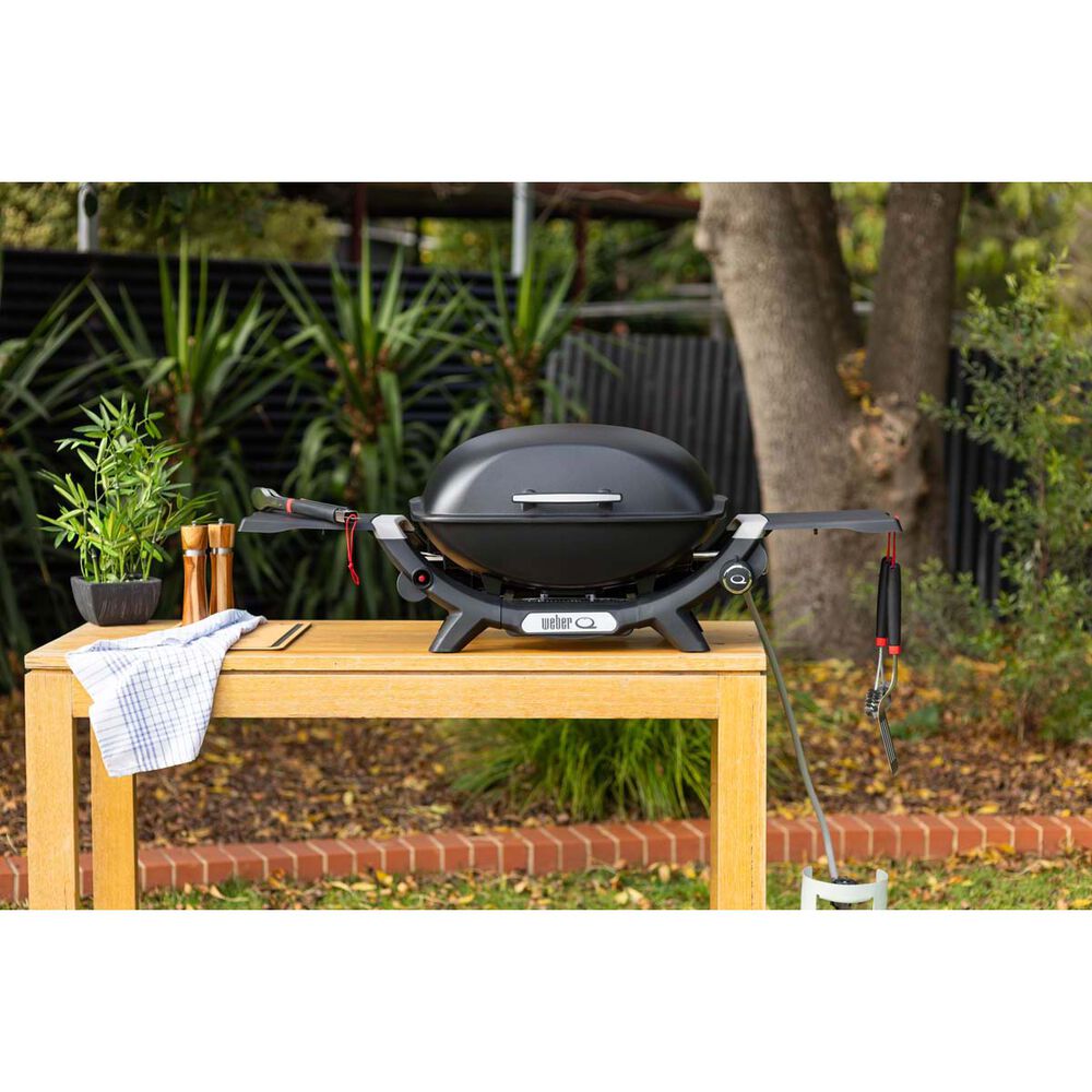  Weber Q Midnight Black (Q2000N) LP BBQ Black
