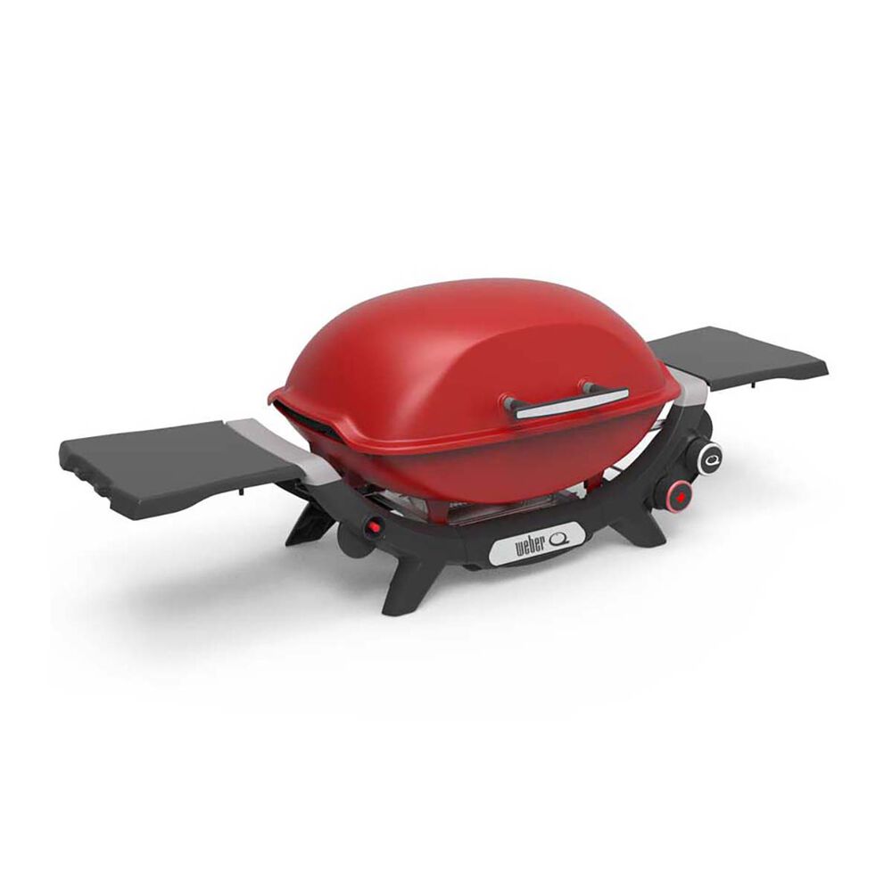  Weber Q+ Flame Red (Q2600N+) LP BBQ Red