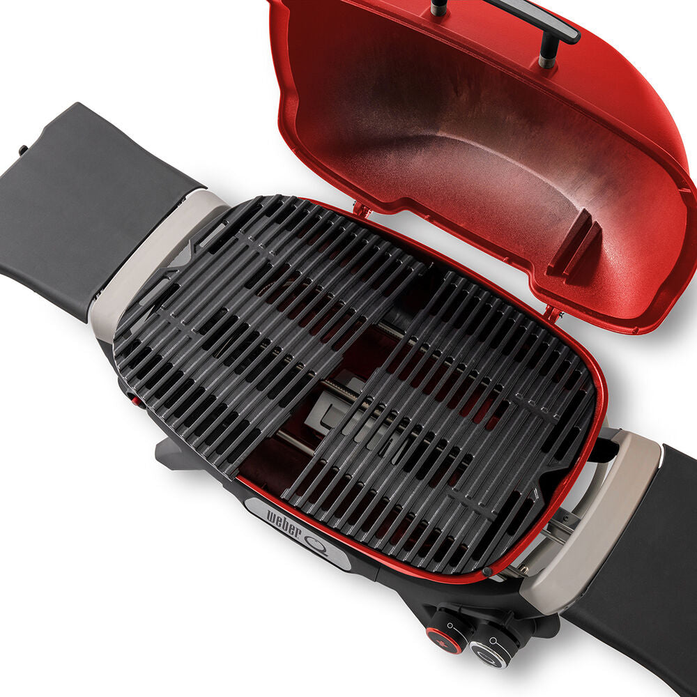  Weber Q+ Flame Red (Q2600N+) LP BBQ Red