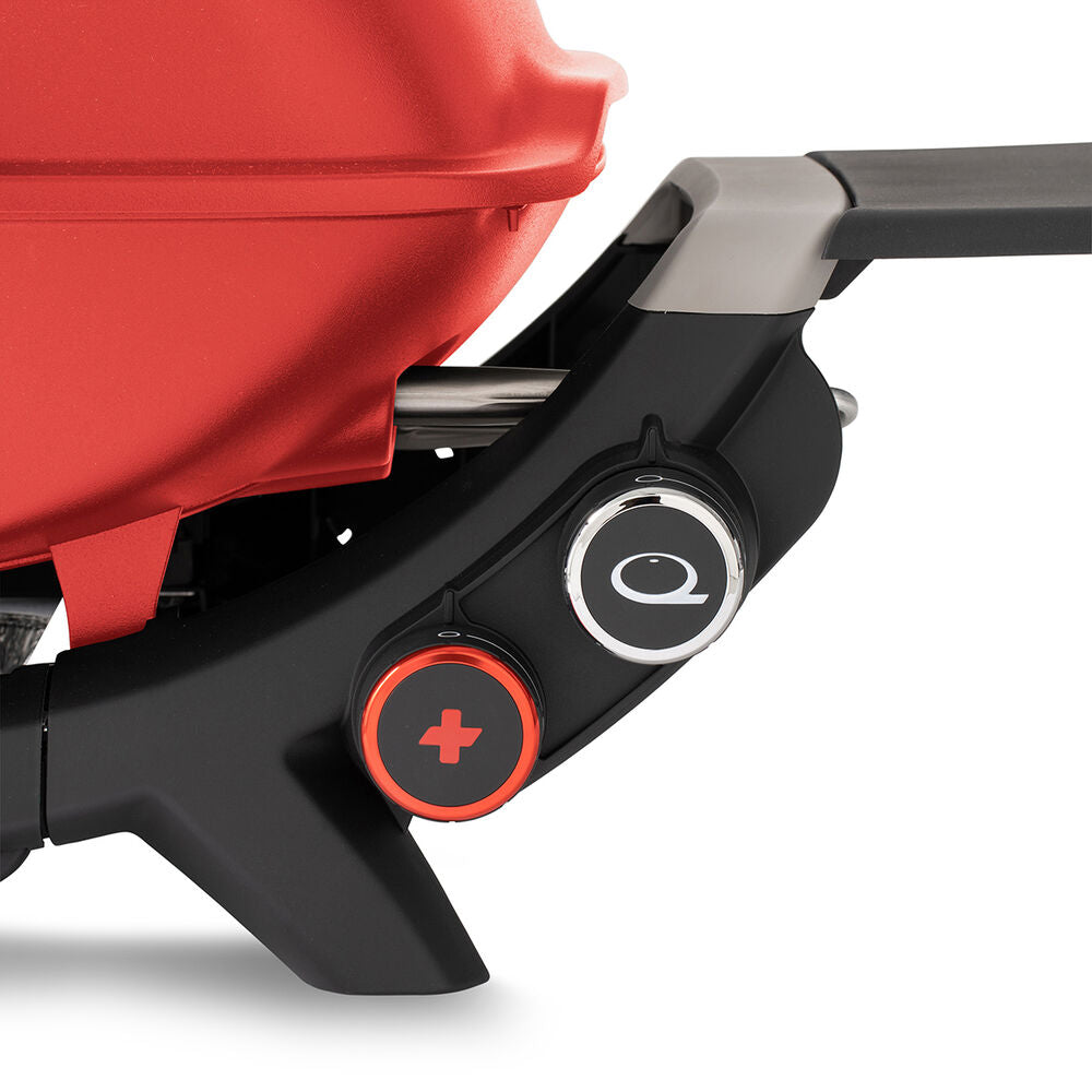  Weber Q+ Flame Red (Q2600N+) LP BBQ Red