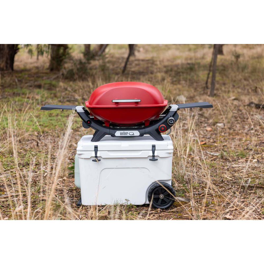  Weber Q+ Flame Red (Q2600N+) LP BBQ Red