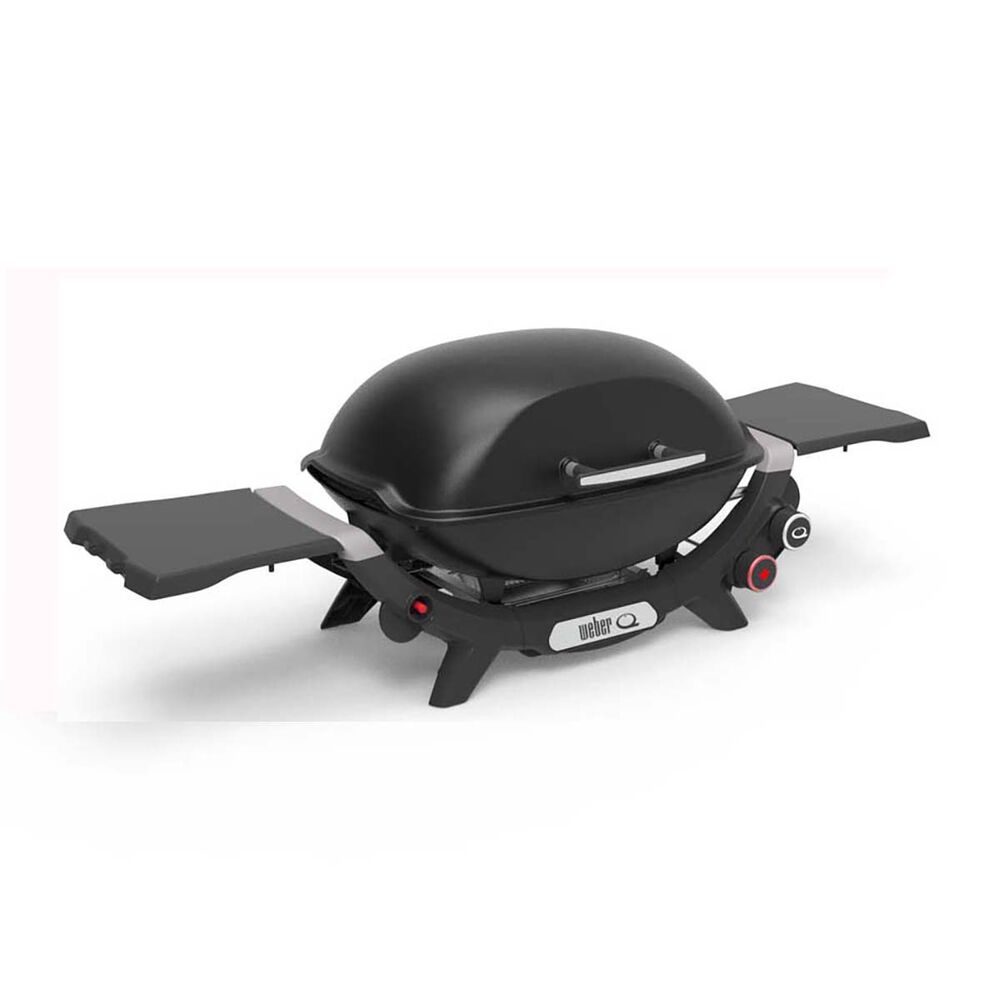  Weber Q+ Midnight Black (Q2600N+) LP BBQ Black