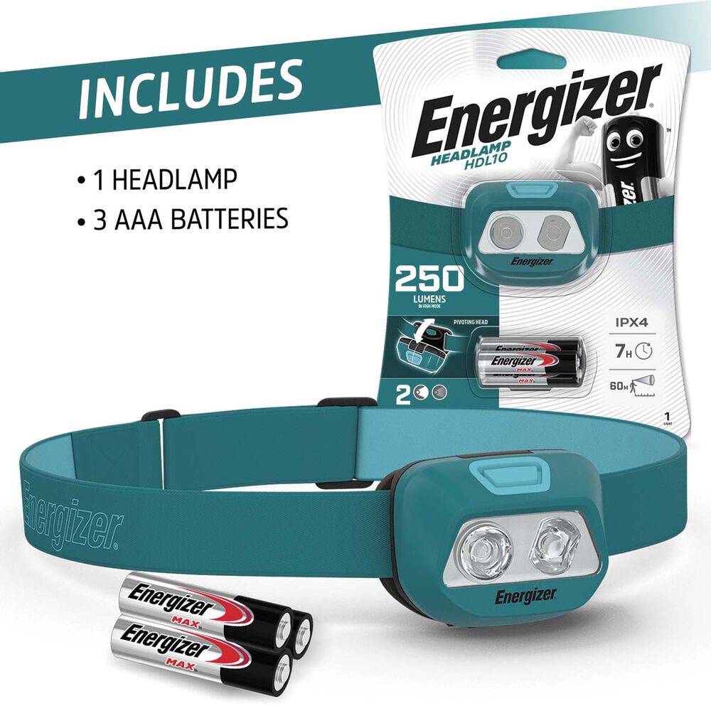  Energizer HDL10 250L Headlamp