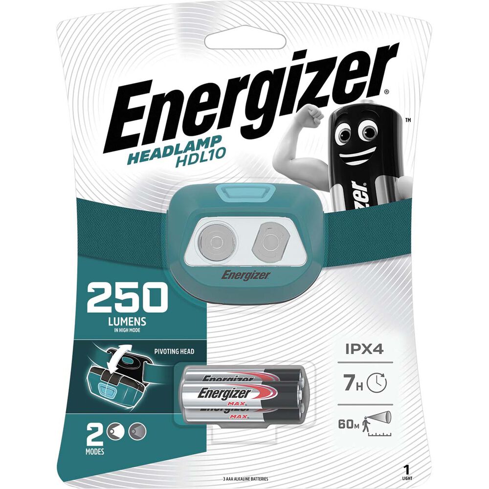  Energizer HDL10 250L Headlamp