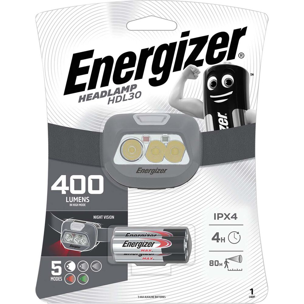  Energizer HDL30 400L Headlamp