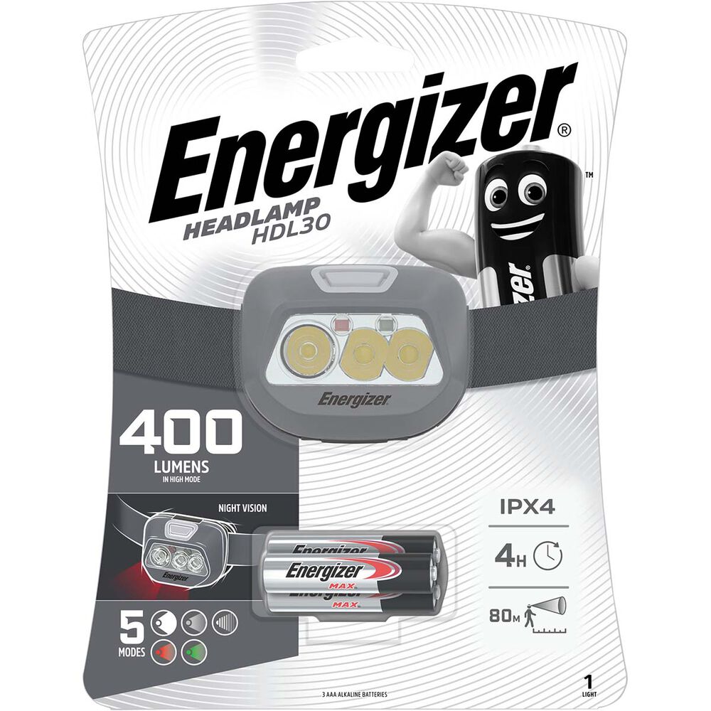  Energizer HDL30 400L Headlamp