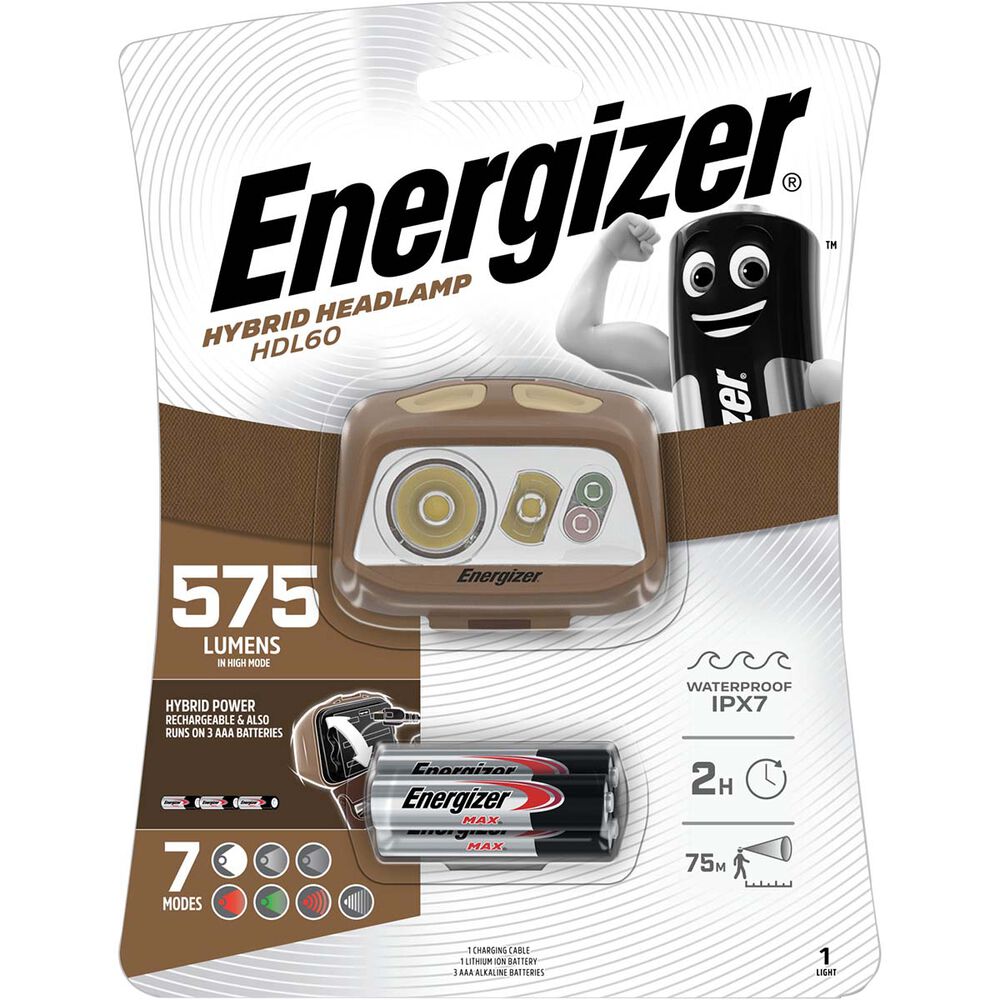  Energizer HDL60 575L Hybrid Headlamp