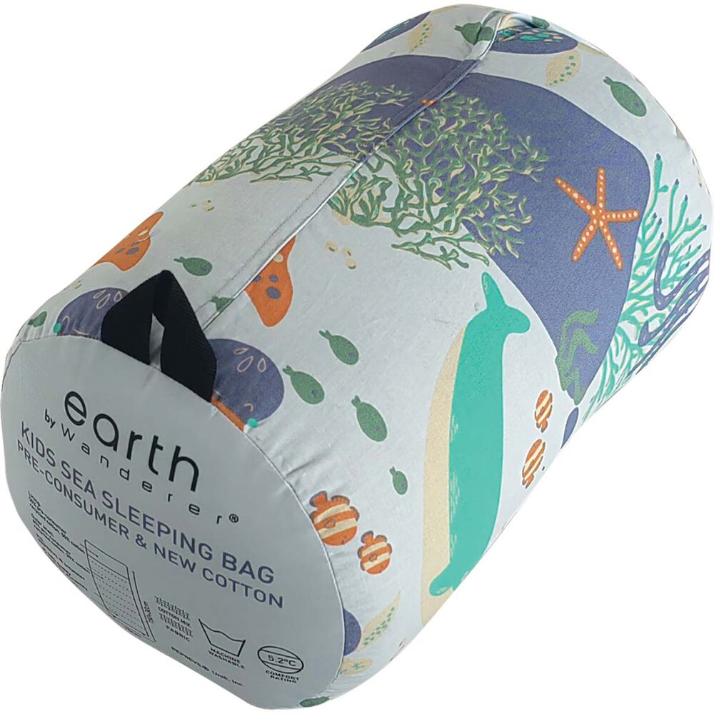  Earth By Wanderer® Kids Sea Cotton 5.2°C Sleeping Bag