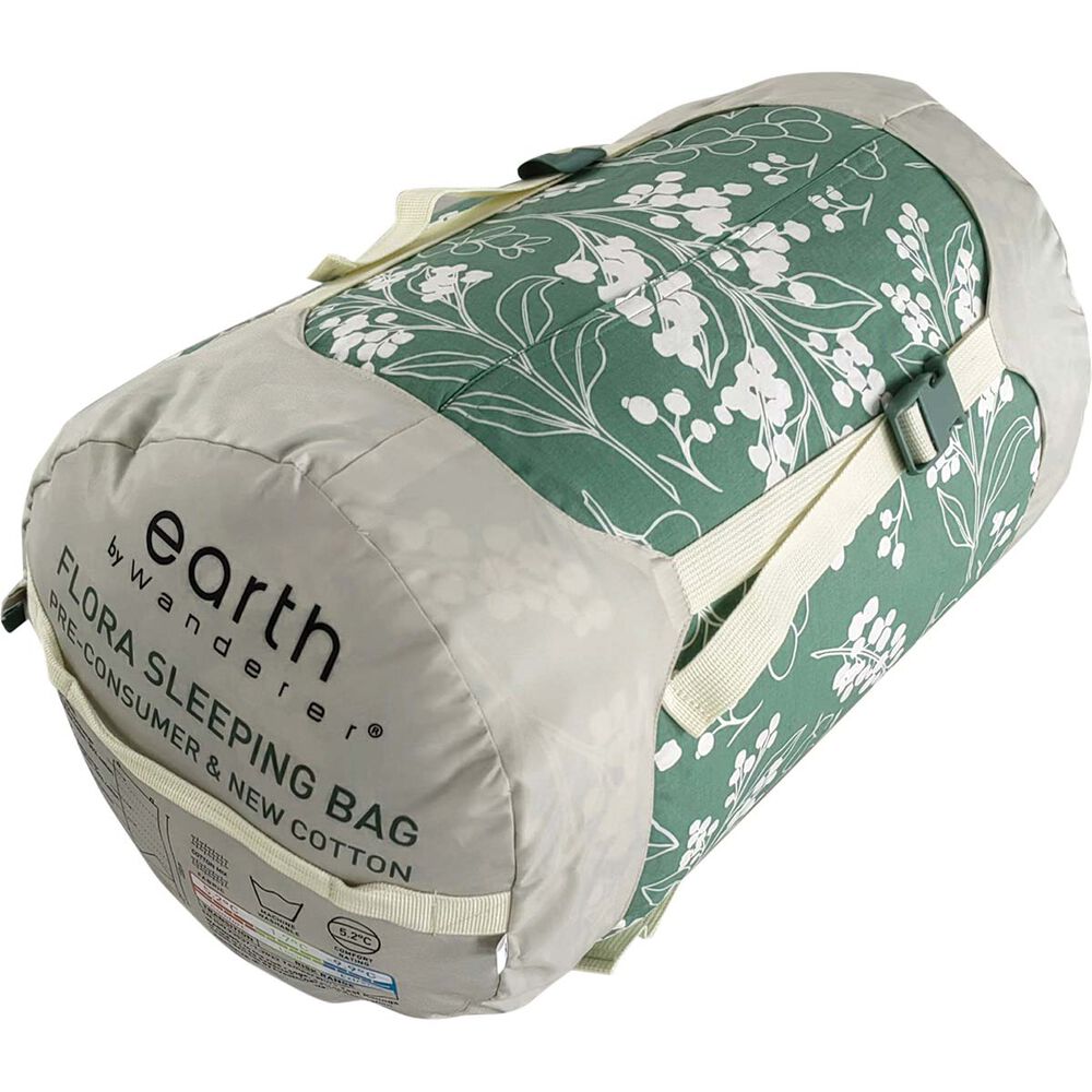  Earth By Wanderer® Flora Cotton 5.2°C Sleeping Bag