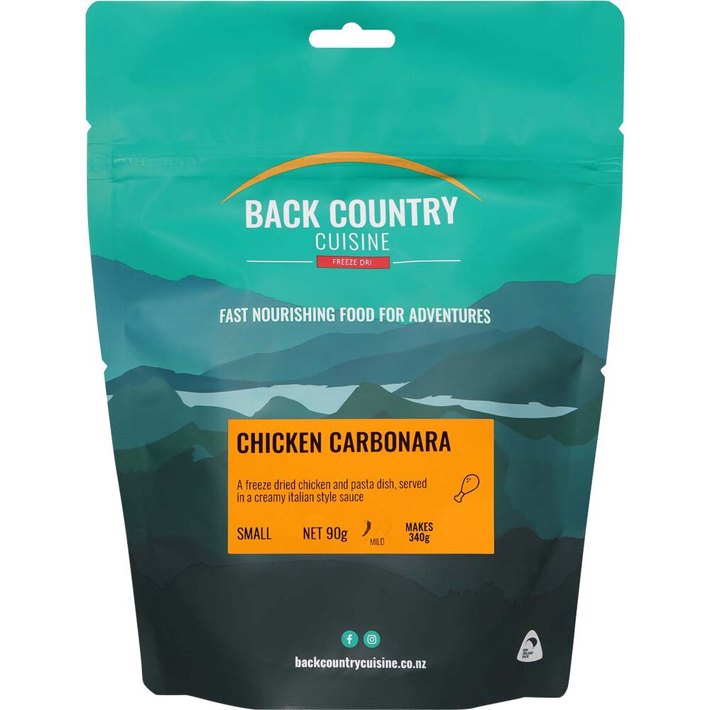  Back Country Cuisine Freeze Dried Chicken Carbonara 1 Serve