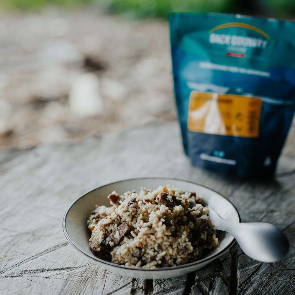  Back Country Cuisine Freeze Dried Beef Stroganoff 1 Serve