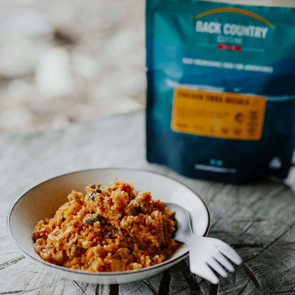  Back Country Cuisine Freeze Dried Chicken Tikka Masala 1 Serve
