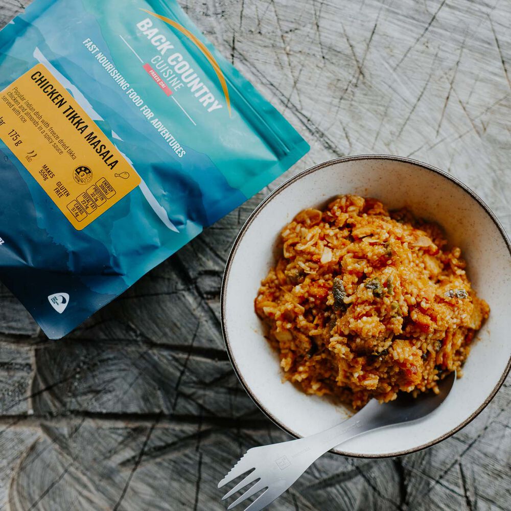  Back Country Cuisine Freeze Dried Chicken Tikka Masala 1 Serve