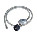  Companion Low Pressure LCC27 Regulator To ¼ BSPF Gas Hose 1200mm