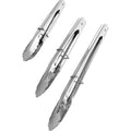  BCF Stainless Steel 3 BBQ Tongs Set
