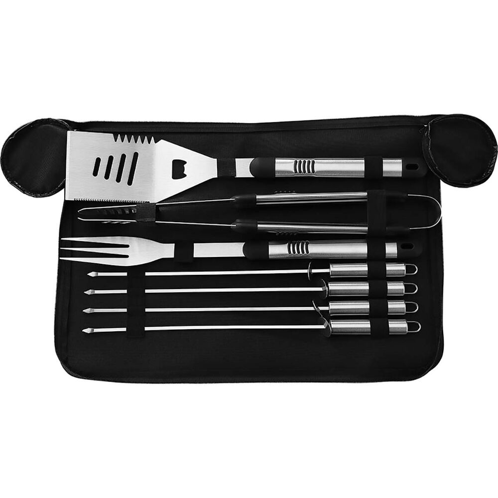  BCF 8 Piece BBQ Tool Set With Carry Bag