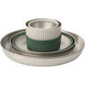  Sea To Summit Detour Collapsible Stainless Steel Dinner Set 2 Person 6 Piece