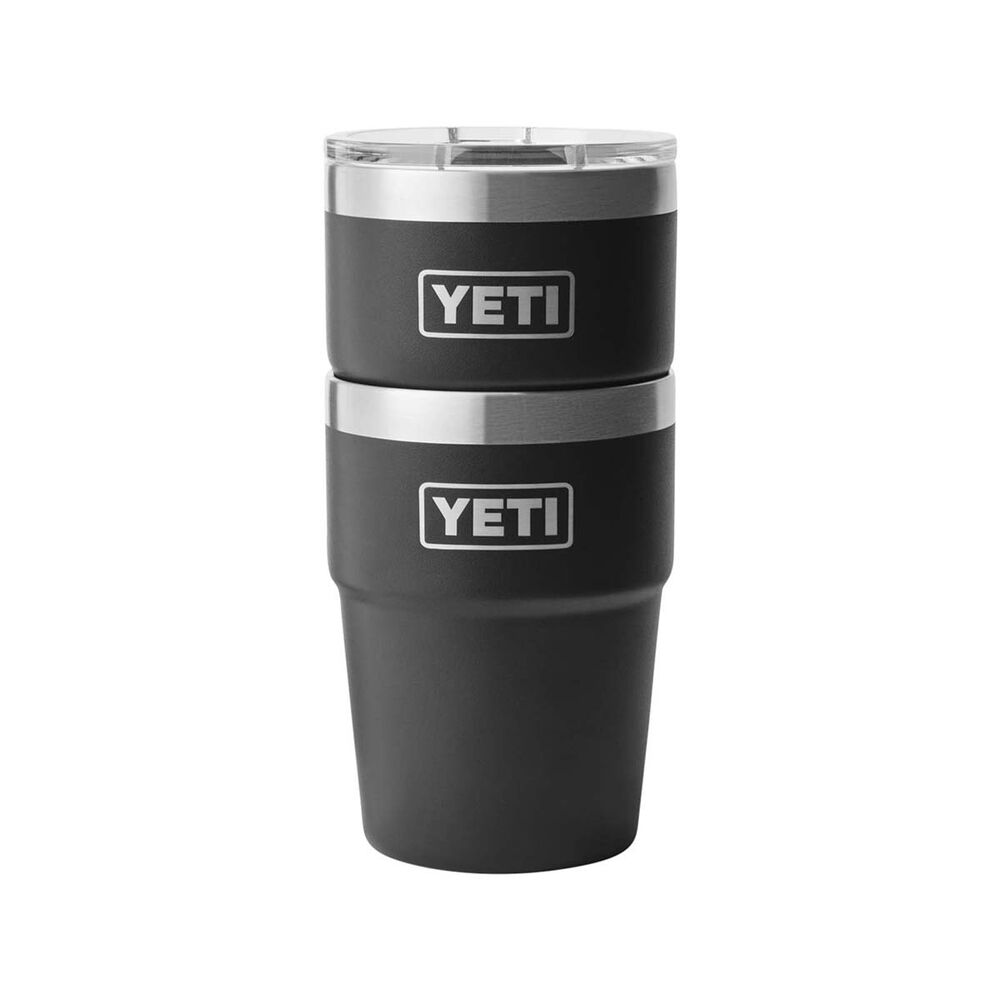  YETI® Rambler® Stackable Cup 16 Oz (473ml) Black Black