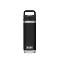  YETI® Rambler® Bottle 18 Oz (532ml)with Chug Cap Black Black