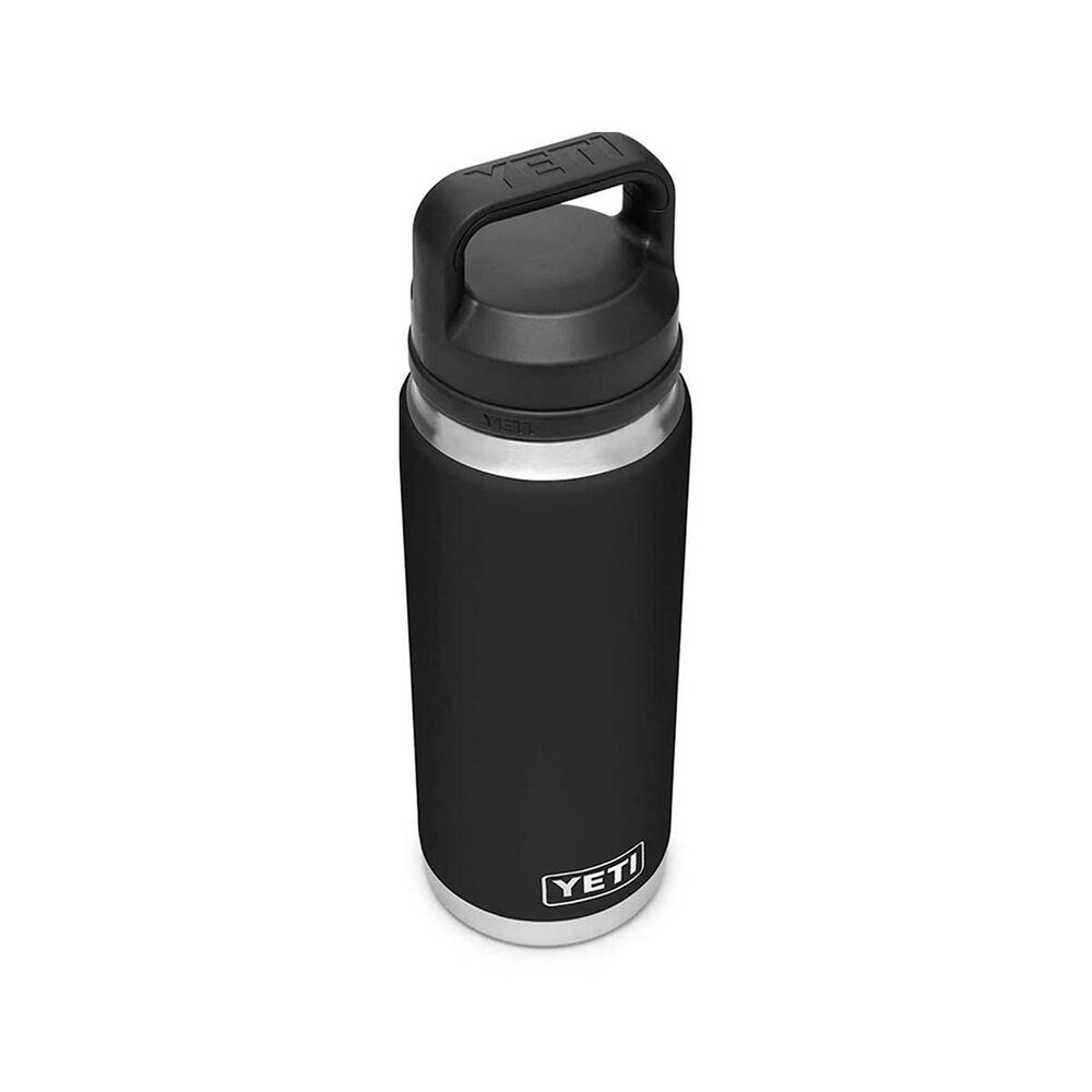  YETI® Rambler® Bottle 26 Oz (760 Ml) With Chug Cap Black Black