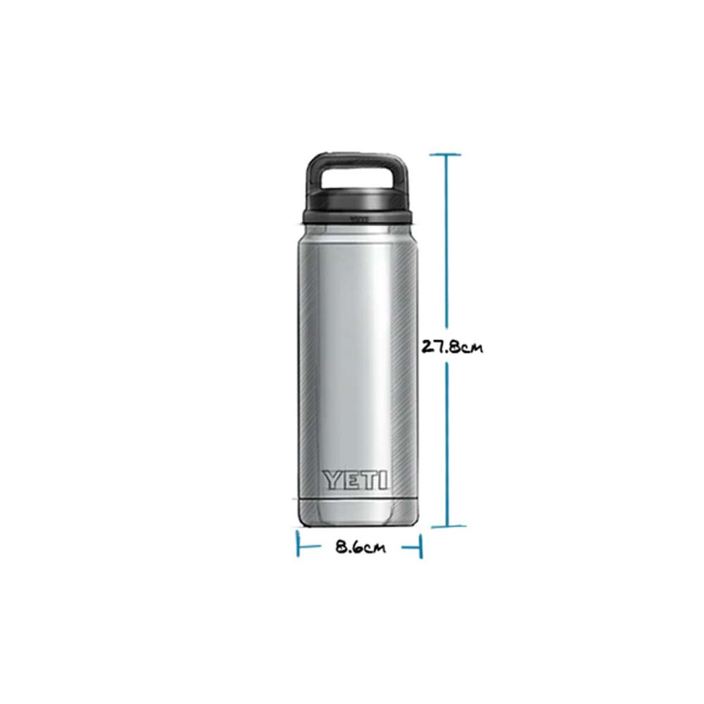  YETI® Rambler® Bottle 26 Oz (760 Ml) With Chug Cap Black Black
