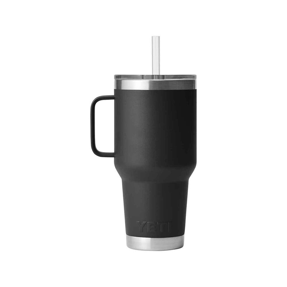 YETI® Rambler® Straw Mug 35 Oz (1 L) Black Black