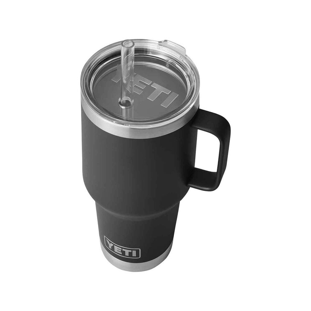  YETI® Rambler® Straw Mug 35 Oz (1 L) Black Black