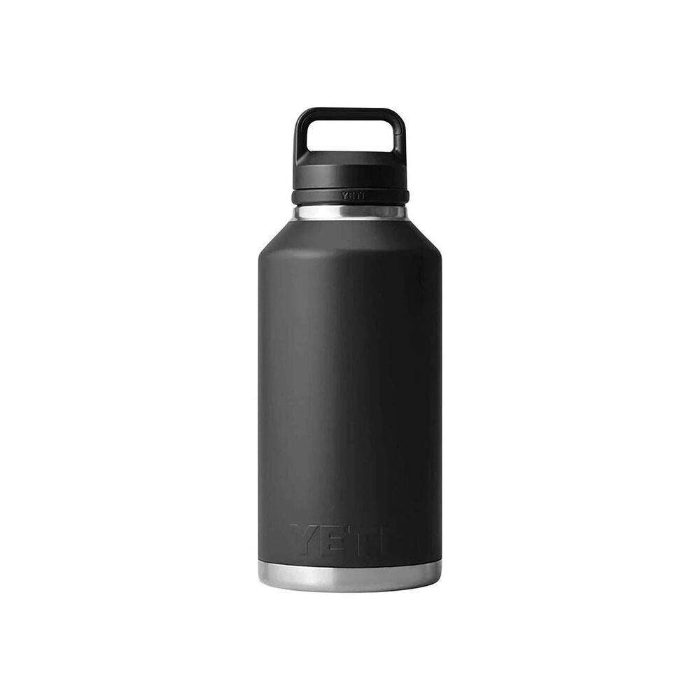  YETI® Rambler® Bottle 64 Oz (1.89 L) With Chug Cap Black Black