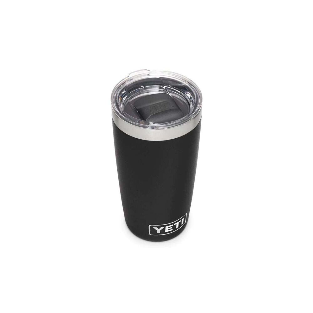  YETI® Rambler® Tumbler 10 Oz (296ml) With Magslider™ Lid Black Black