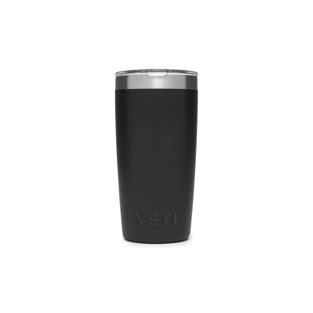  YETI® Rambler® Tumbler 10 Oz (296ml) With Magslider™ Lid Black Black