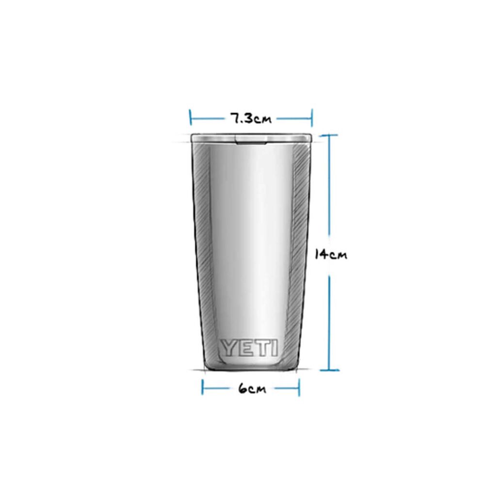  YETI® Rambler® Tumbler 10 Oz (296ml) With Magslider™ Lid Black Black
