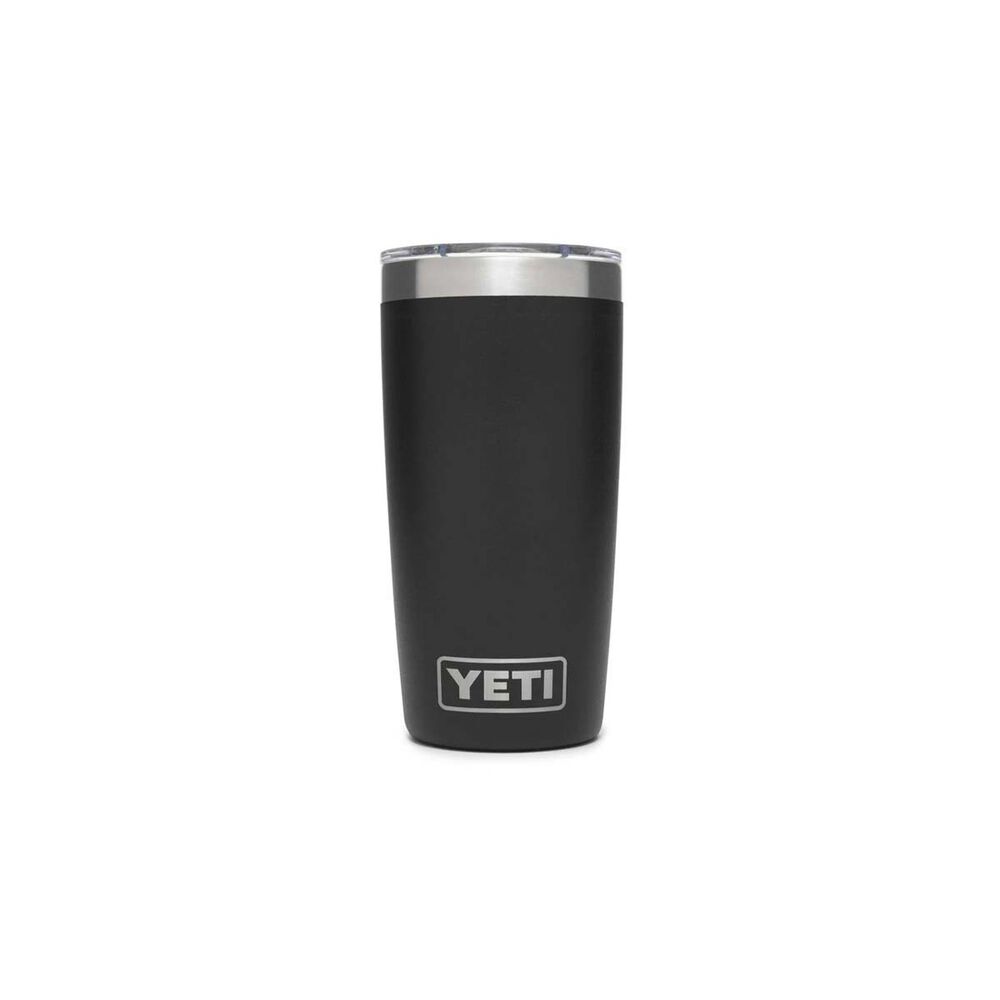  YETI® Rambler® Tumbler 10 Oz (296ml) With Magslider™ Lid Black Black