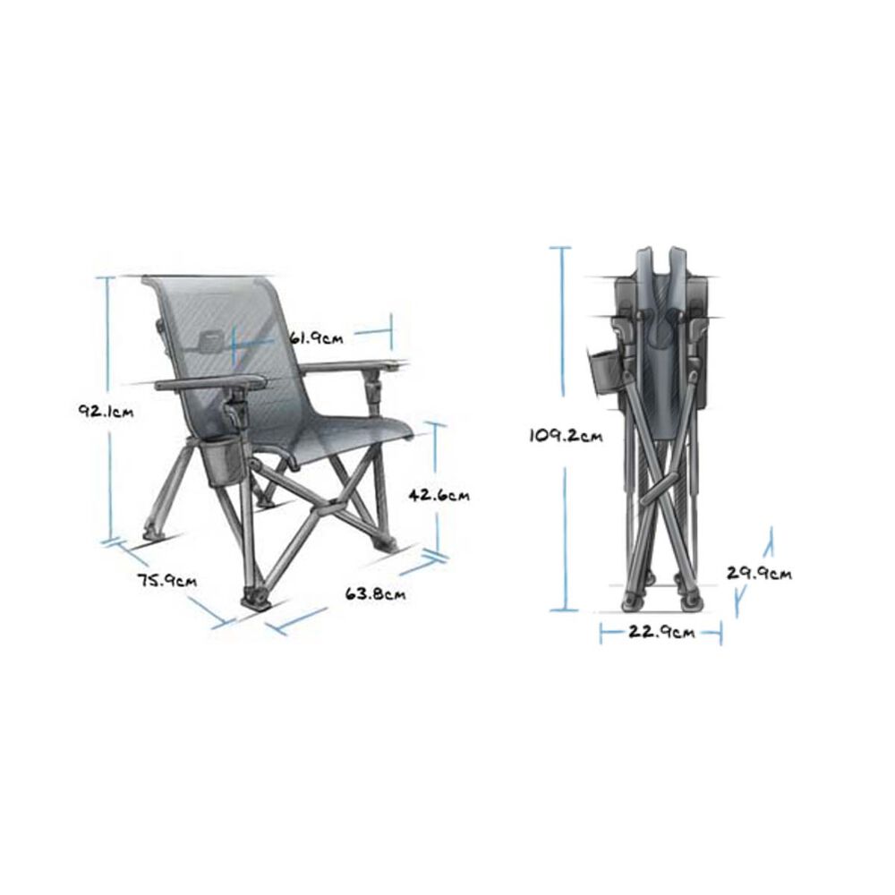  YETI® Trailhead™ Camp Chair 227kg Navy Navy