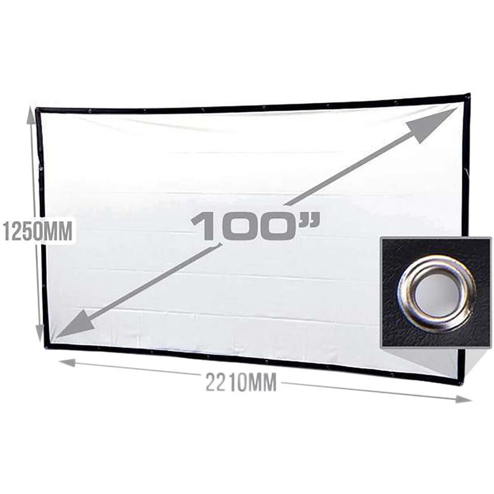  KickAss 100 Inch Projector Screen