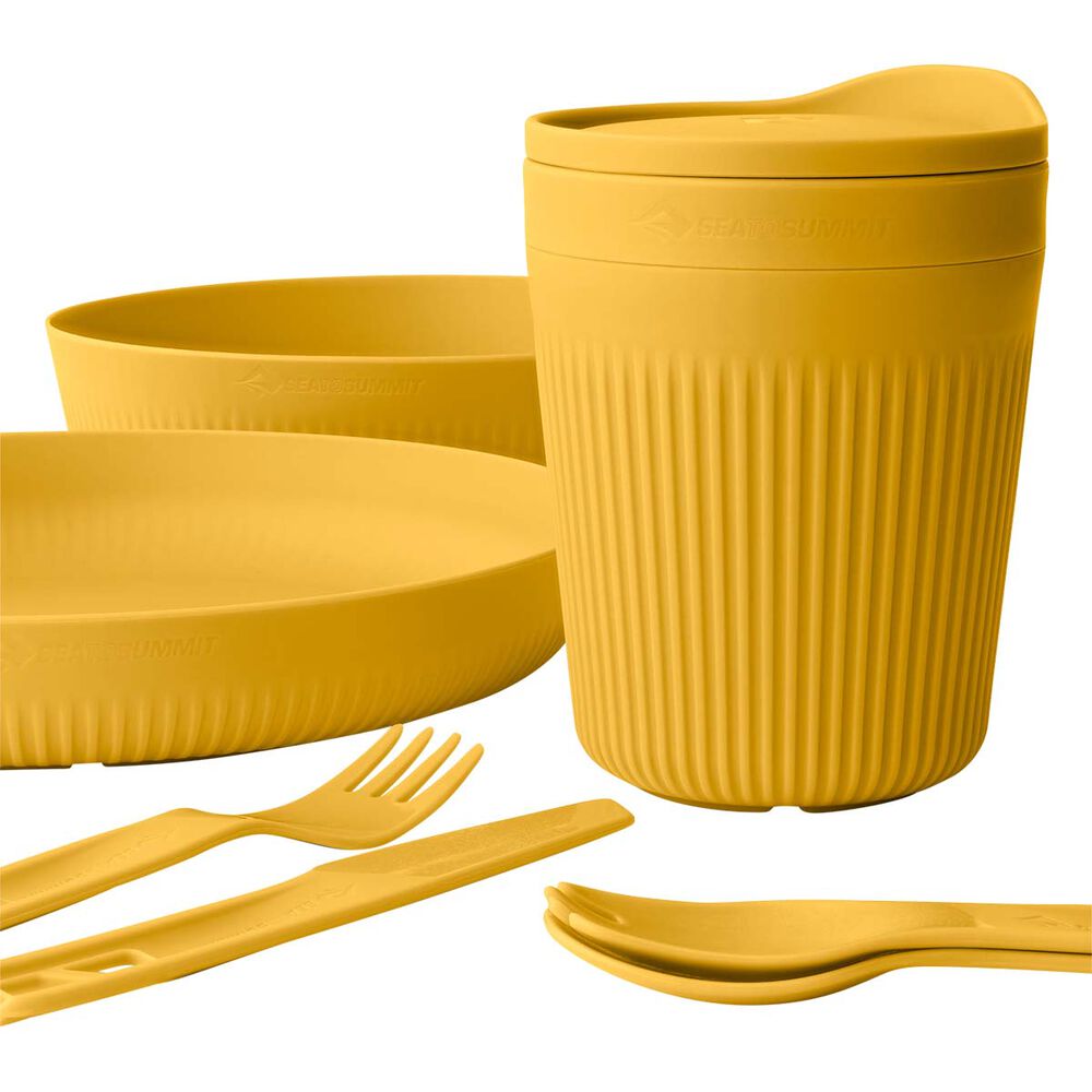  Sea To Summit Passage Dinner Set 7 Piece Yellow Yellow