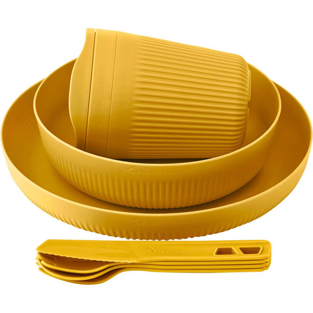  Sea To Summit Passage Dinner Set 7 Piece Yellow Yellow