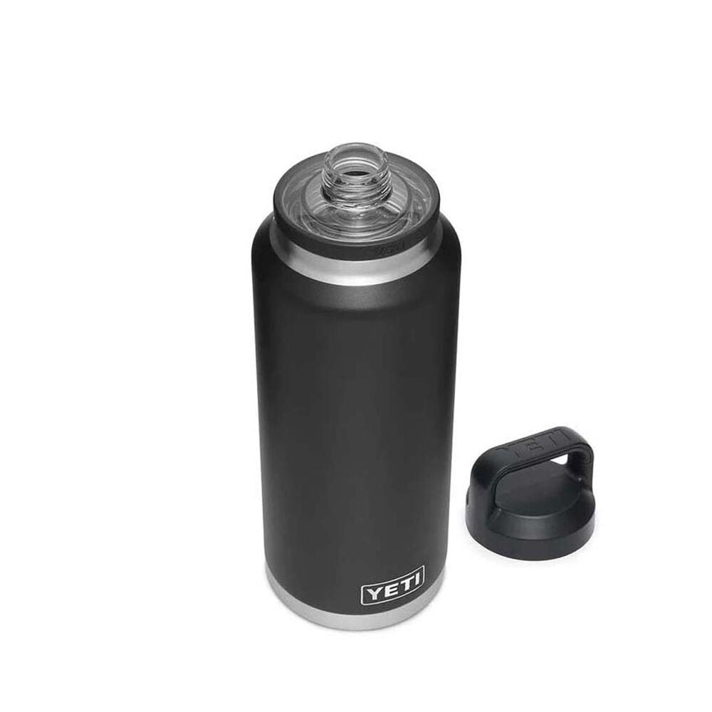  YETI® Rambler® Bottle 46 Oz (1.4 L) With Chug Cap Black Black