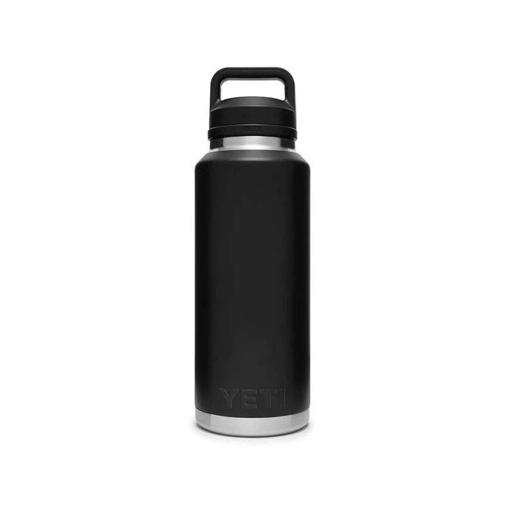  YETI® Rambler® Bottle 46 Oz (1.4 L) With Chug Cap Black Black