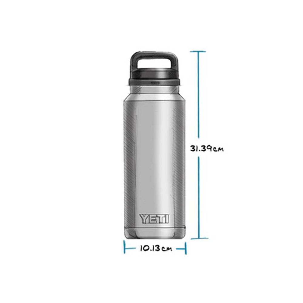  YETI® Rambler® Bottle 46 Oz (1.4 L) With Chug Cap Black Black