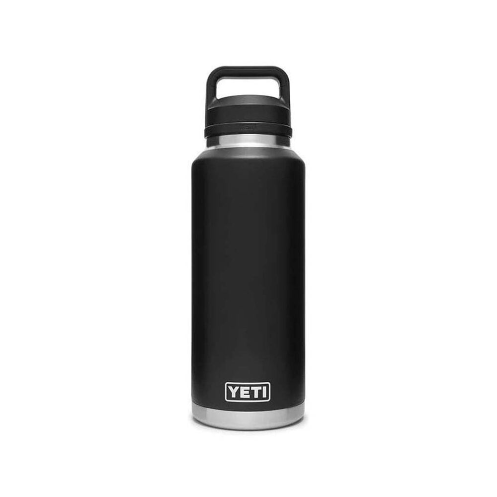  YETI® Rambler® Bottle 46 Oz (1.4 L) With Chug Cap Black Black